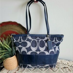 Coach Denim Bag
